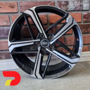 LLANTA R19 5X112 AUDI DIAMANTADA Y NEGRA B