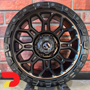 LLANTA DEPORTIVA R17 6X139 NEGRO MATE FC317